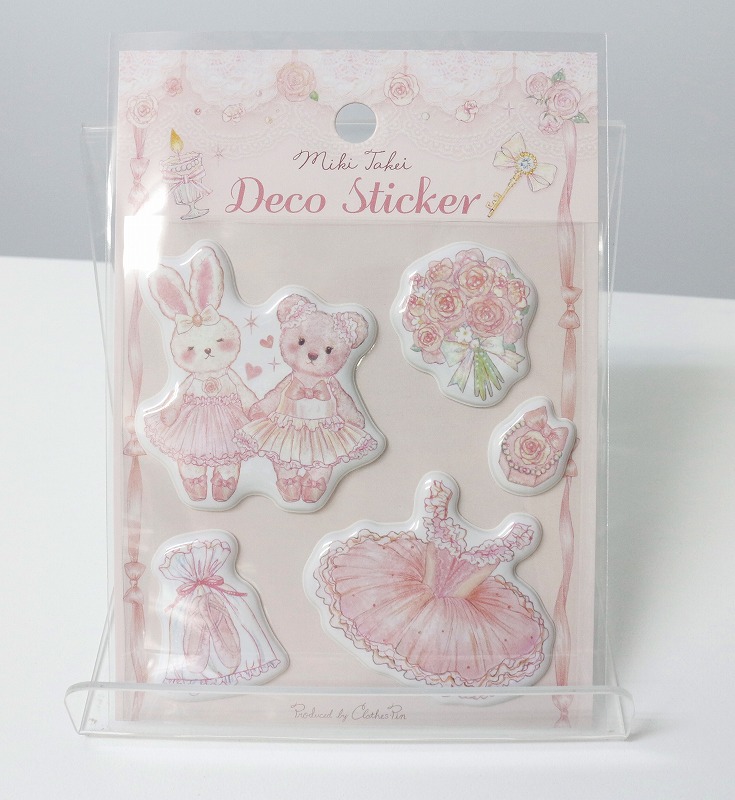 たけいみき デコステッカー | ステーショナリー・雑貨,文具 | バレエ