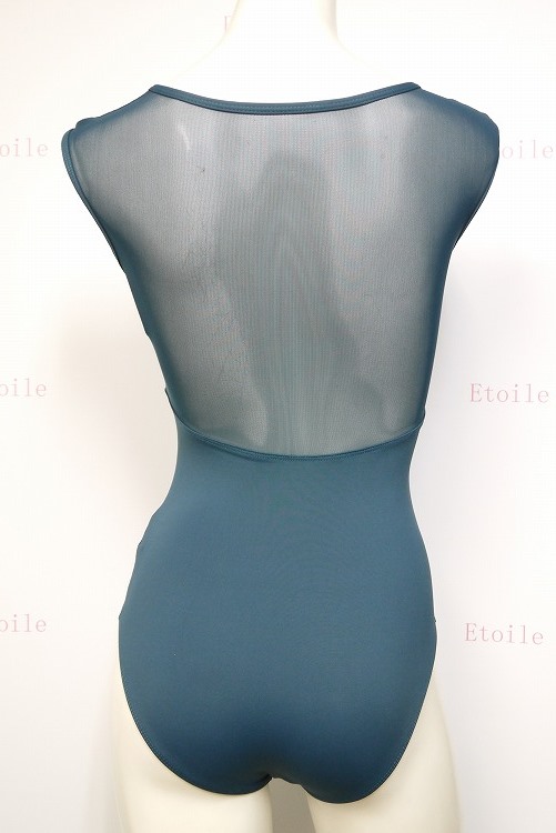 【LULLI Dancewear】　バックメッシュレオタード　“Tulip”