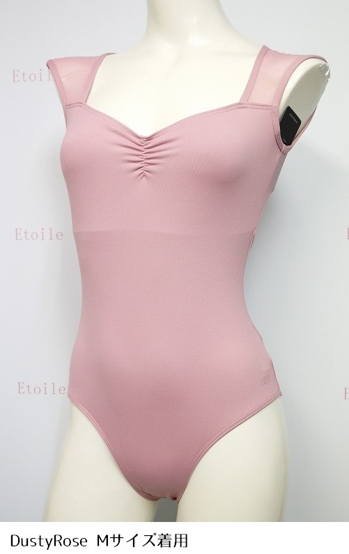 男性に人気！ LULLI “Tulip バックメッシュレオタード Dancewear】 バレエ