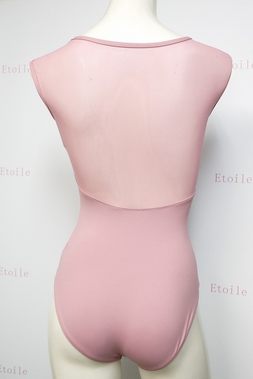 【LULLI Dancewear】　バックメッシュレオタード　“Tulip”