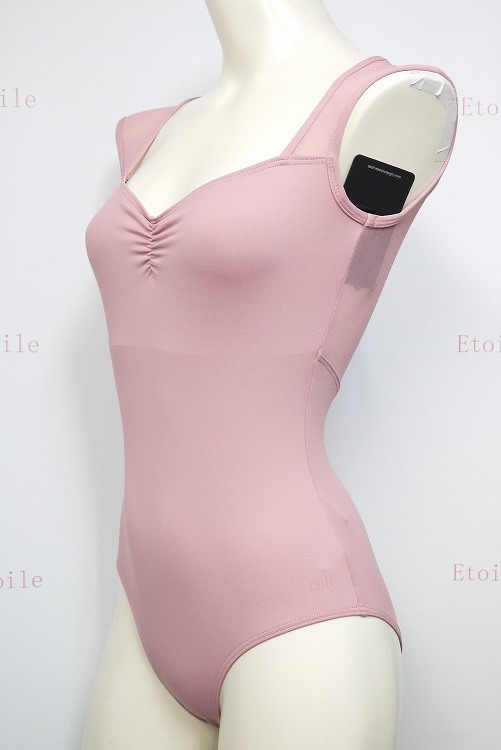 【LULLI Dancewear】　バックメッシュレオタード　“Tulip”