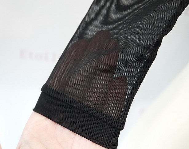 【Jule Dancewear】 メッシュロングスリーブレオタード Luster