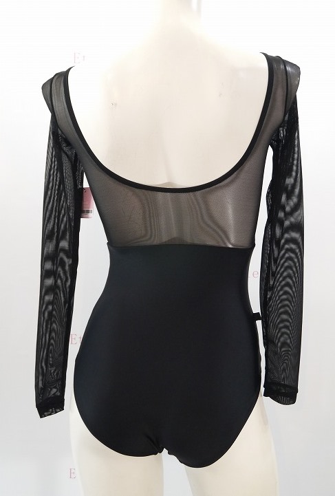 【Jule Dancewear】 メッシュロングスリーブレオタード Luster