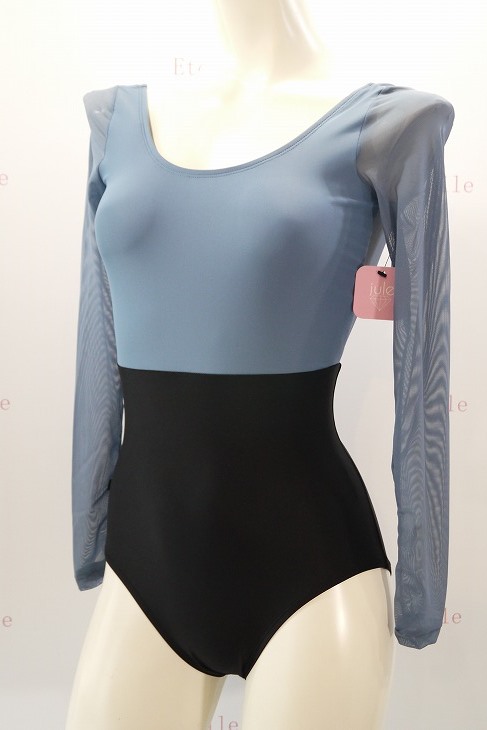 【Jule Dancewear】 メッシュロングスリーブレオタード Luster