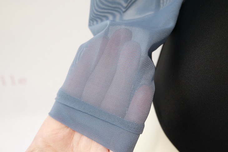 【Jule Dancewear】 メッシュロングスリーブレオタード Luster