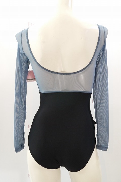 【Jule Dancewear】 メッシュロングスリーブレオタード Luster