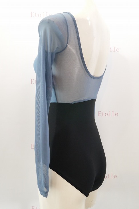 【Jule Dancewear】 メッシュロングスリーブレオタード Luster