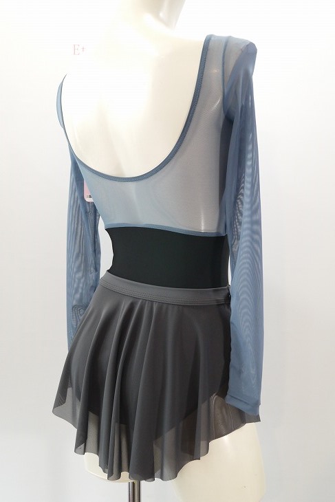 【Jule Dancewear】 メッシュロングスリーブレオタード Luster
