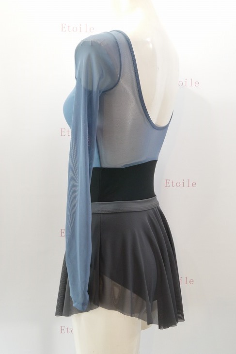 【Jule Dancewear】 メッシュロングスリーブレオタード Luster
