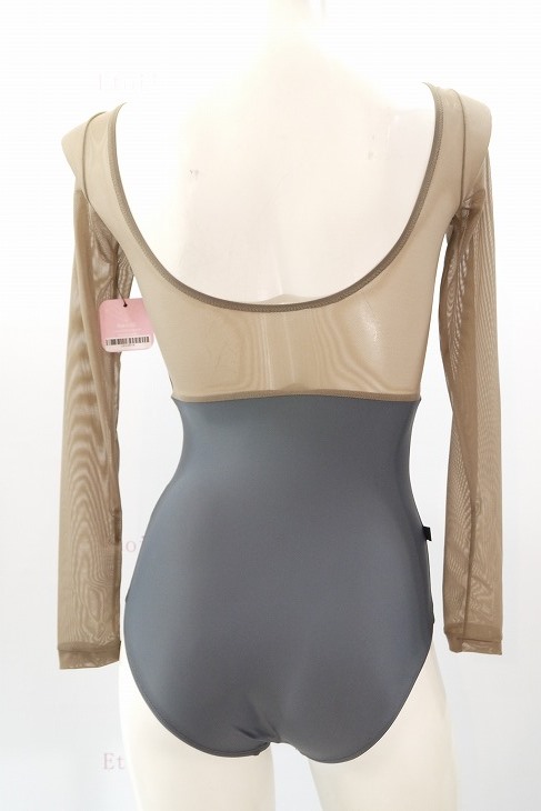 【Jule Dancewear】 メッシュロングスリーブレオタード Luster
