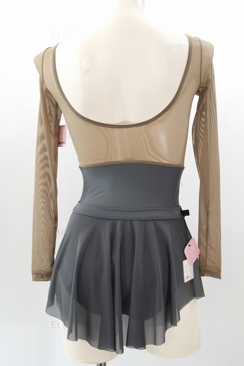 【Jule Dancewear】 メッシュロングスリーブレオタード Luster