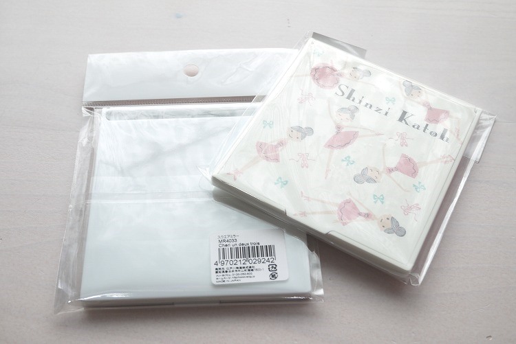 Shinzi Katoh 身だしなみチェック♪スクエアミラー(携帯用ミラー)