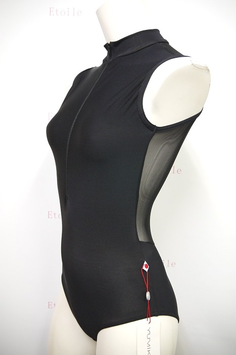 新品‼️ yumiko レオタード 黒ベロア×黒メッシュ×黒ベロア s 新品‼️ yumiko レオタード 黒ベロア×黒メッシュ×黒ベロア sの