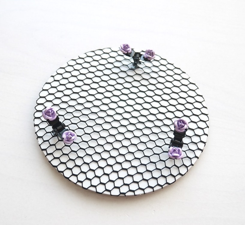 ローズミニヘアクリップ