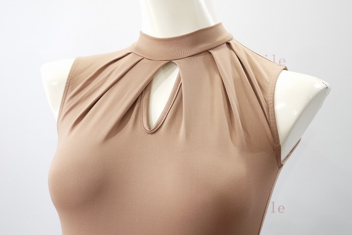 ＜メーカーお取り寄せ＞【Ballet Rosa】　ハイネックレオタード　CELESTINE