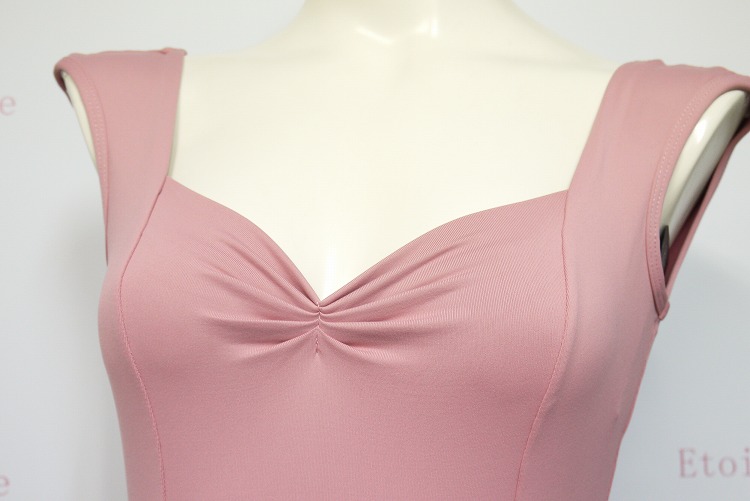 【LULLI Dancewear】　プリンセスシームキャップスリーブレオタード　“Clover”