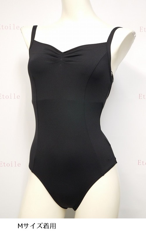 【LULLI Dancewear】　ピンチフロントキャミソールレオタード　“Darya”