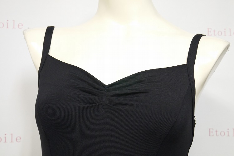 【LULLI Dancewear】　ピンチフロントキャミソールレオタード　“Darya”