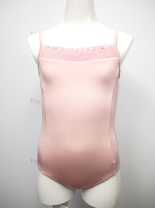 kids CAPEZIO ラメフリルキャミソールレオタード 11495C