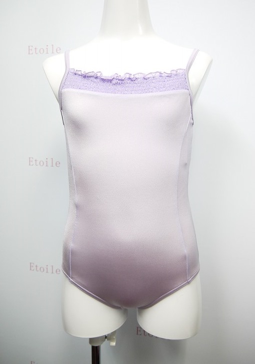 kids CAPEZIO ラメフリルキャミソールレオタード 11495C