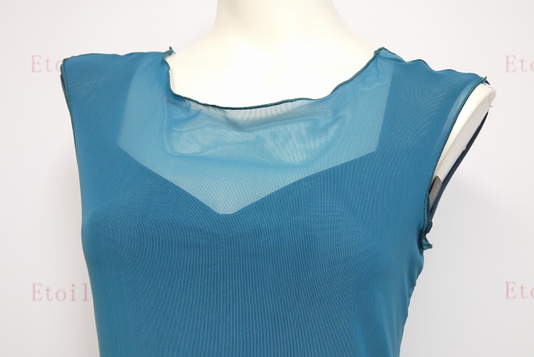 【LULLI Dancewear】　メッシュタンクドレス　“Kristeen”