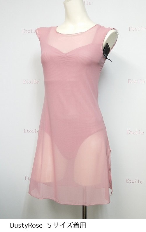 【LULLI Dancewear】　メッシュタンクドレス　“Kristeen”