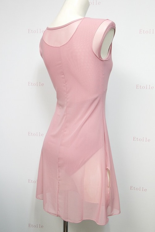 【LULLI Dancewear】　メッシュタンクドレス　“Kristeen”