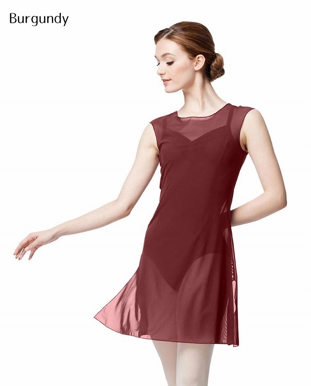 【LULLI Dancewear】　メッシュタンクドレス　“Kristeen”