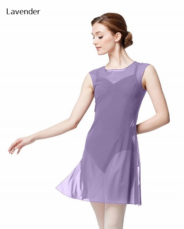 【LULLI Dancewear】　メッシュタンクドレス　“Kristeen”