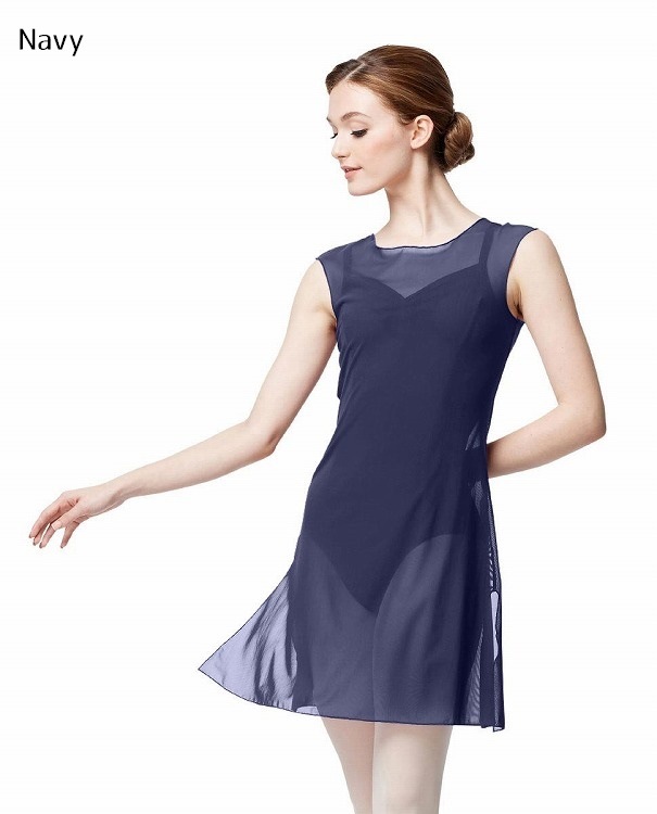 【LULLI Dancewear】　メッシュタンクドレス　“Kristeen”