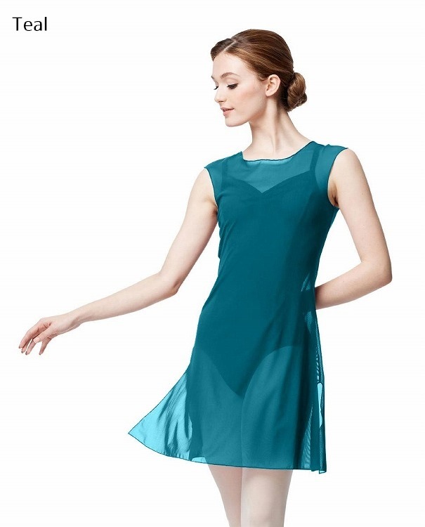 【LULLI Dancewear】　メッシュタンクドレス　“Kristeen”