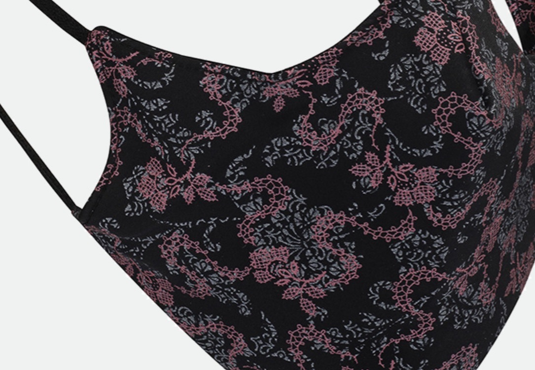 WEARMOI 立体マスク/ラズベリーフローラル　MASK029