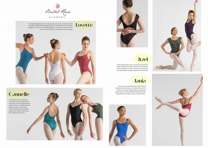 【Ballet Rosa】　《ASPIRE Collection》 キャミソールレオタード　Kali