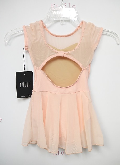 【LULLI Dancewear】　キャップスリーブドレスレオタード　“Stacey”