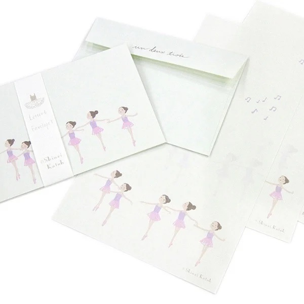 Shinzi Katoh　レターセット　バレエ