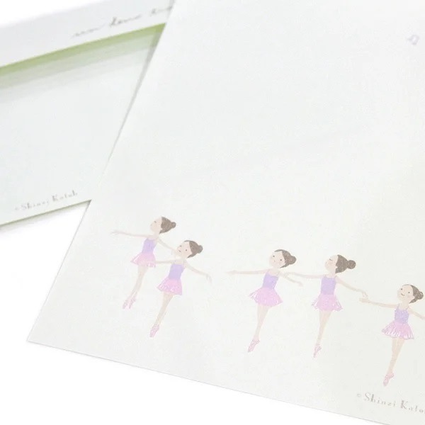 Shinzi Katoh　レターセット　バレエ