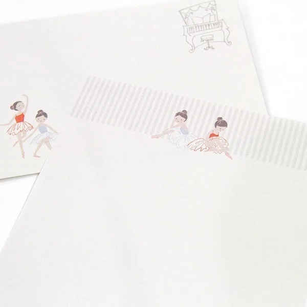 Shinzi Katoh　レターセット　バレエ