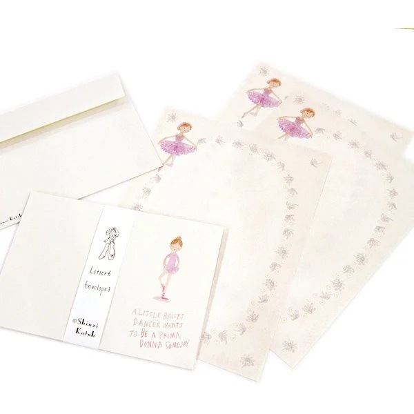 Shinzi Katoh　レターセット　バレエ