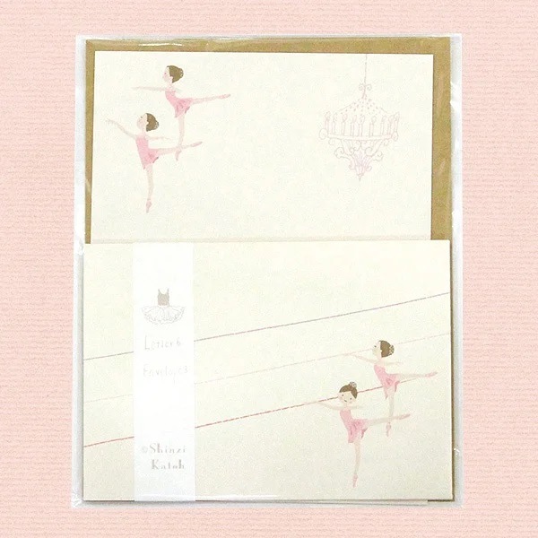 Shinzi Katoh　レターセット　バレエ