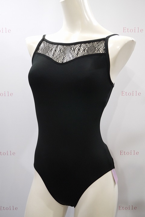 【新色】　VIDA【吸汗速乾/UPF50/サラカラ生地】 　レースキャミソールレオタード　雪乃/YUKINO