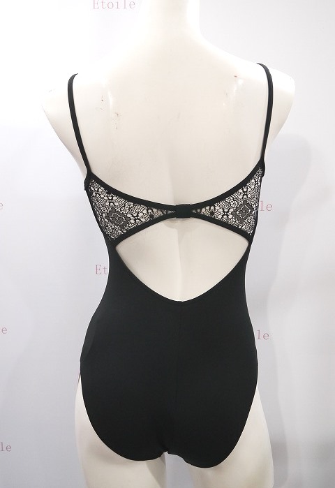 【新色】　VIDA【吸汗速乾/UPF50/サラカラ生地】 　レースキャミソールレオタード　雪乃/YUKINO