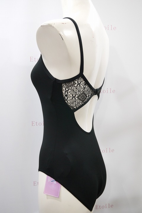 【新色】　VIDA【吸汗速乾/UPF50/サラカラ生地】 　レースキャミソールレオタード　雪乃/YUKINO