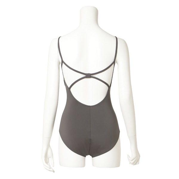 【新色】　VIDA【吸汗速乾/UPF50/サラカラ生地】 　レースキャミソールレオタード　雪乃/YUKINO