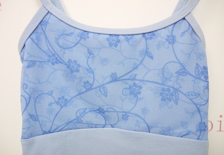 【LULLI Dancewear】　フラワーキャミソールレオタード　“Catalina”