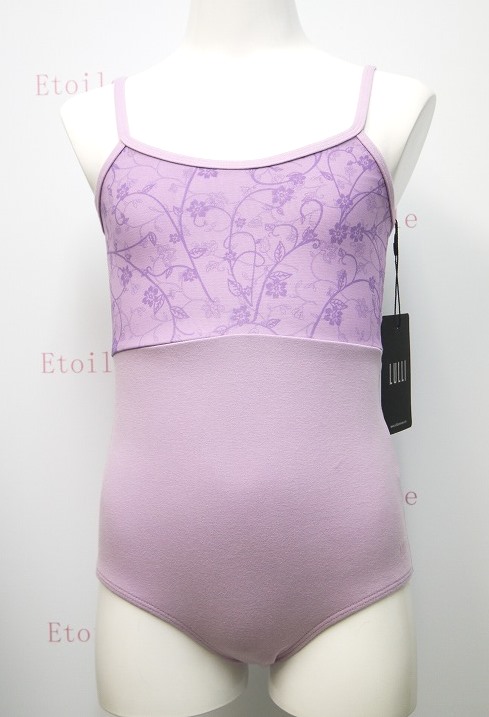 【LULLI Dancewear】　フラワーキャミソールレオタード　“Catalina”