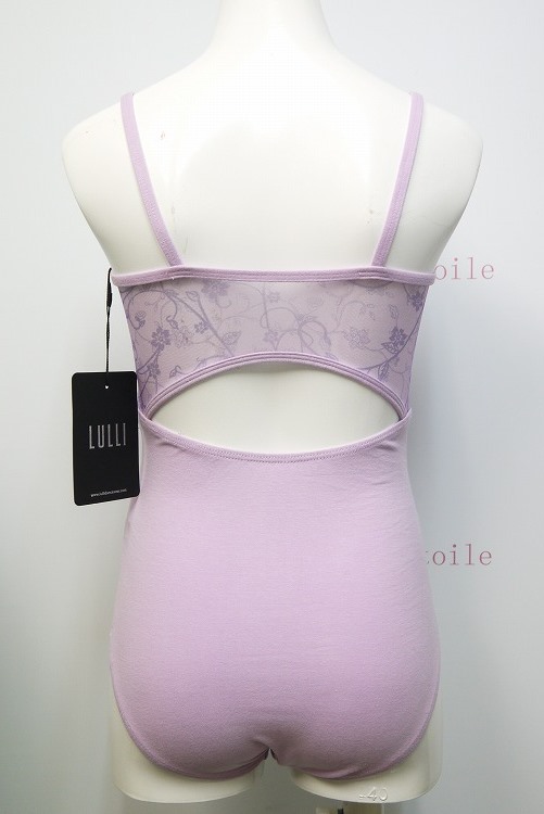 【LULLI Dancewear】　フラワーキャミソールレオタード　“Catalina”