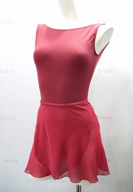 新色Ballet Rosa　ボートネックレオタード　BELLE