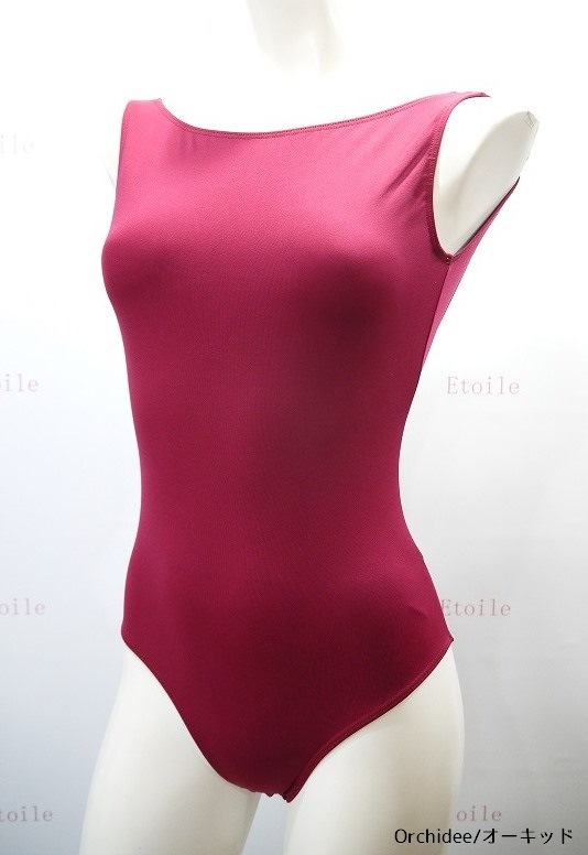新色Ballet Rosa　ボートネックレオタード　BELLE