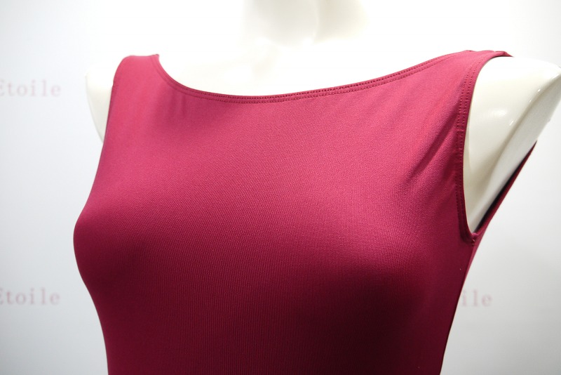 新色Ballet Rosa　ボートネックレオタード　BELLE