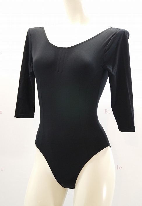 お取り寄せ【BalletRosa】　3/4スリーブレオタード　BINNA